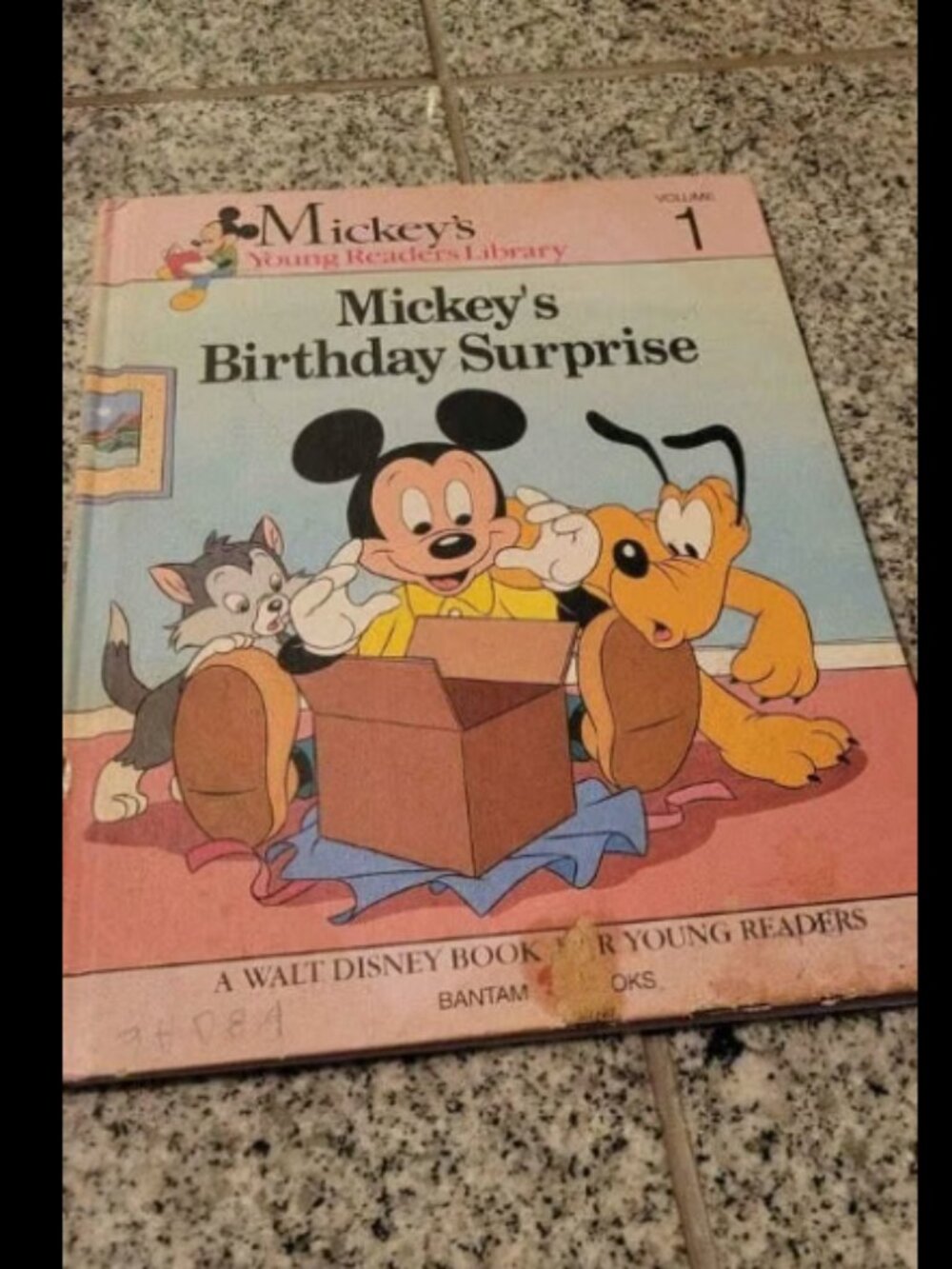 Mickeys birthday surprise. Mickeys young readers library volume 1